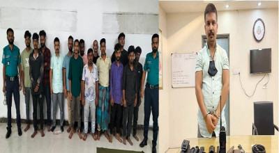 মোহাম্মদপুরে বিশেষ অভিযানে গ্রেপ্তার ১৪ 